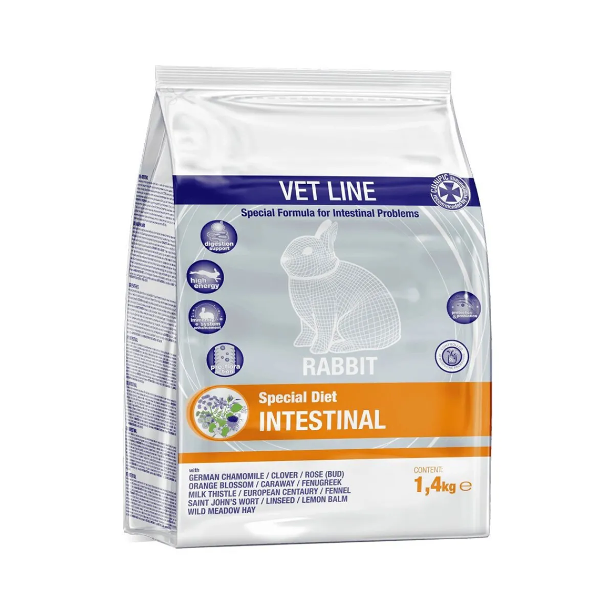 Vet Line Rabbit Intestinal 1,4 kg>Cunipic Hot