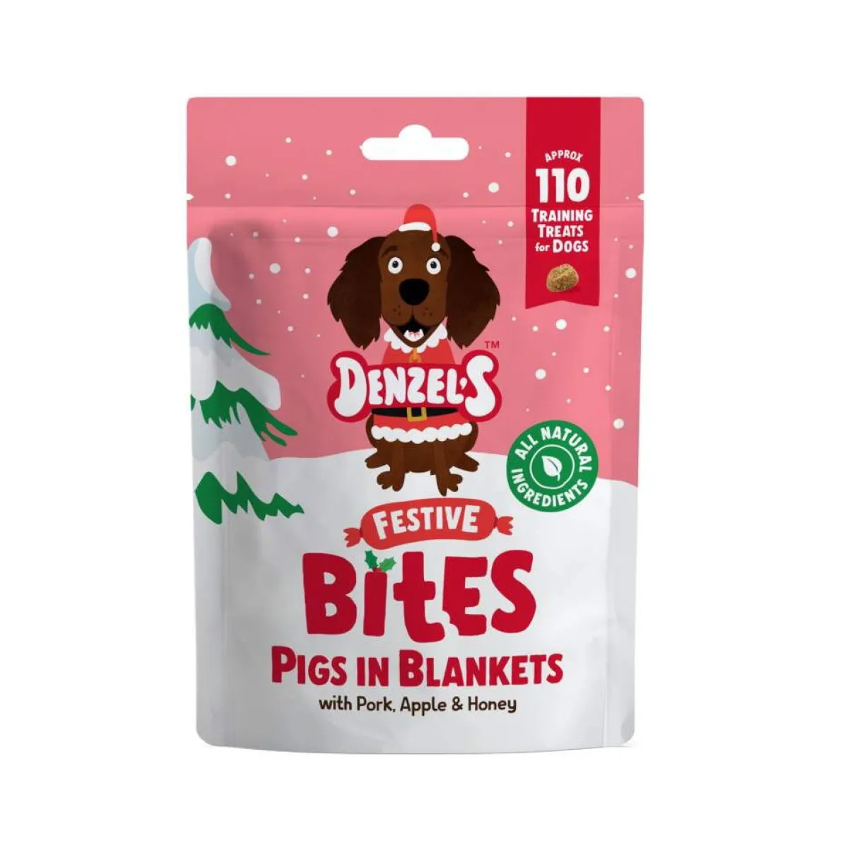 Christmas Stocking -herkkulahjapakkaus koiralle 245g>Denzel's Hot