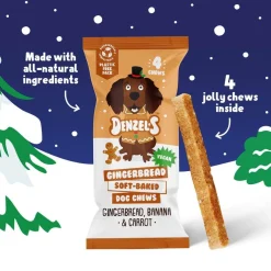 Piparkakkuherkkutikut koiralle 75g>Denzel's Online