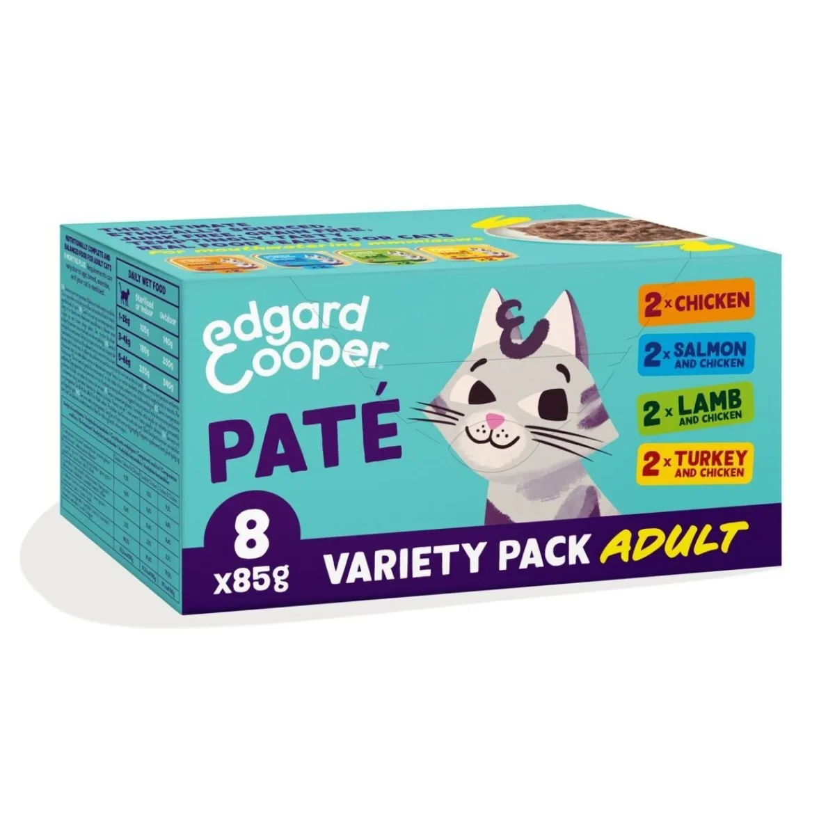 Edgard&Cooper Cat multipack pate 8x85g>Edgard & Cooper™ Discount