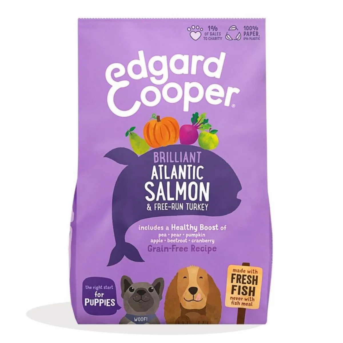 Edgard&Cooper Puppy Salmon&Turkey>Edgard & Cooper™
