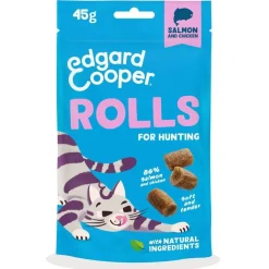 Edgard&Cooper Soft Rolls kissanherkku lohi-kana 45 g>Edgard & Cooper™ New