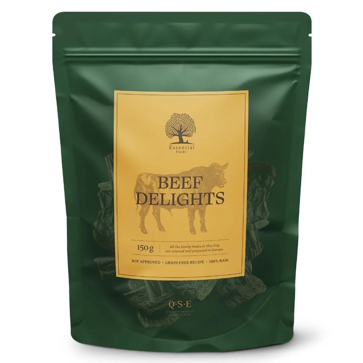 ESSENTIAL Beef Delights 150 g>Essential Foods Outlet