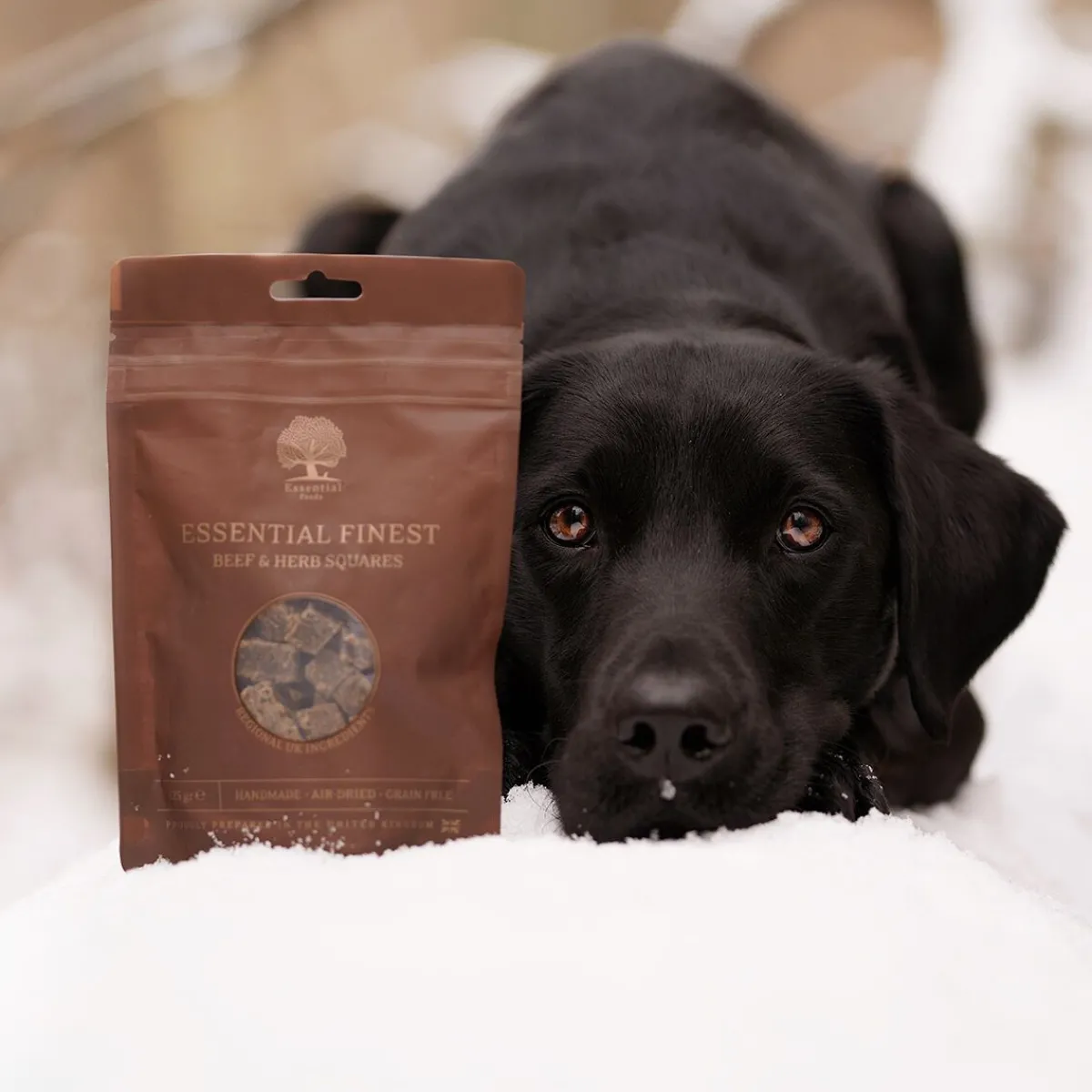 ESSENTIAL Beef & Herb Squares 125 g>Essential Foods