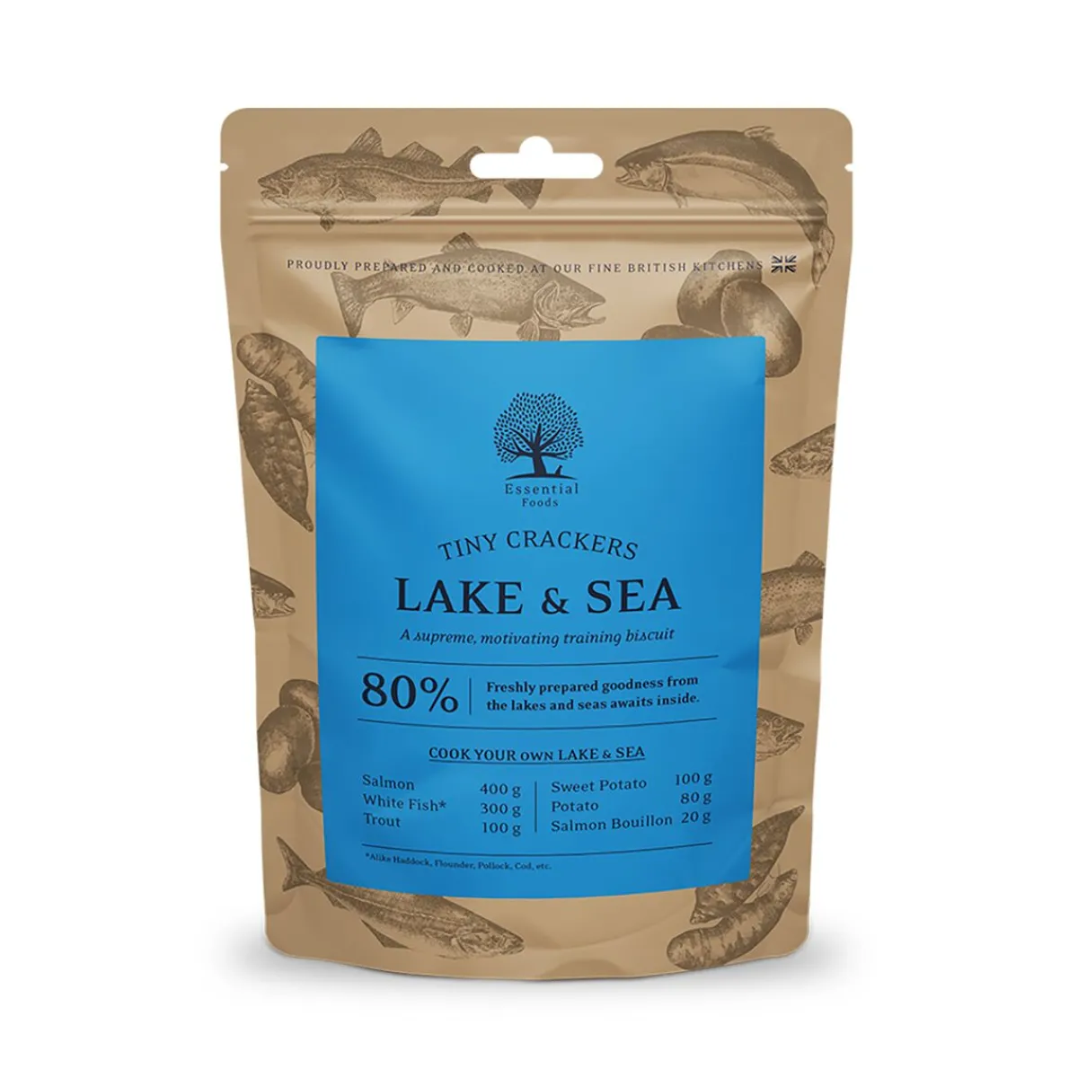 ESSENTIAL Lake&Sea Crackers 100g>Essential Foods New