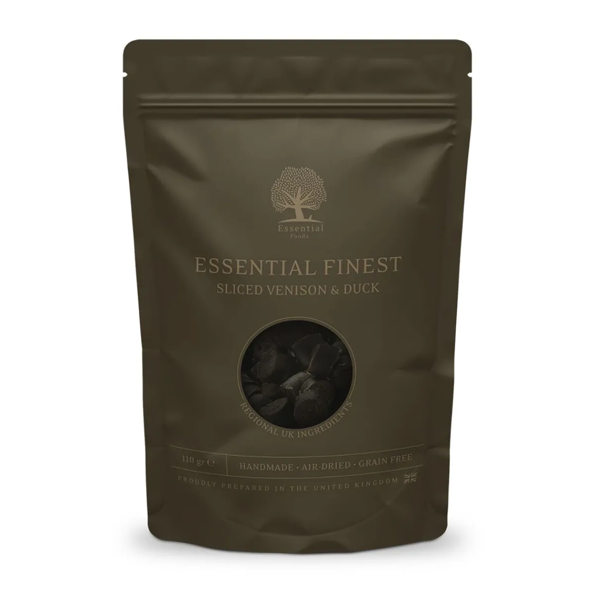 ESSENTIAL Sliced Venison&Duck 110g>Essential Foods