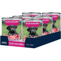 Dog Wet Puppy Nauta & Kurpitsa 400 g>Eukanuba New