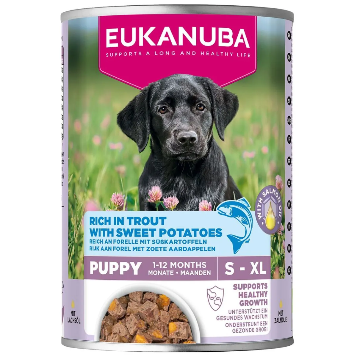 Dog Wet Puppy Taimen & Bataatti 400 g>Eukanuba New