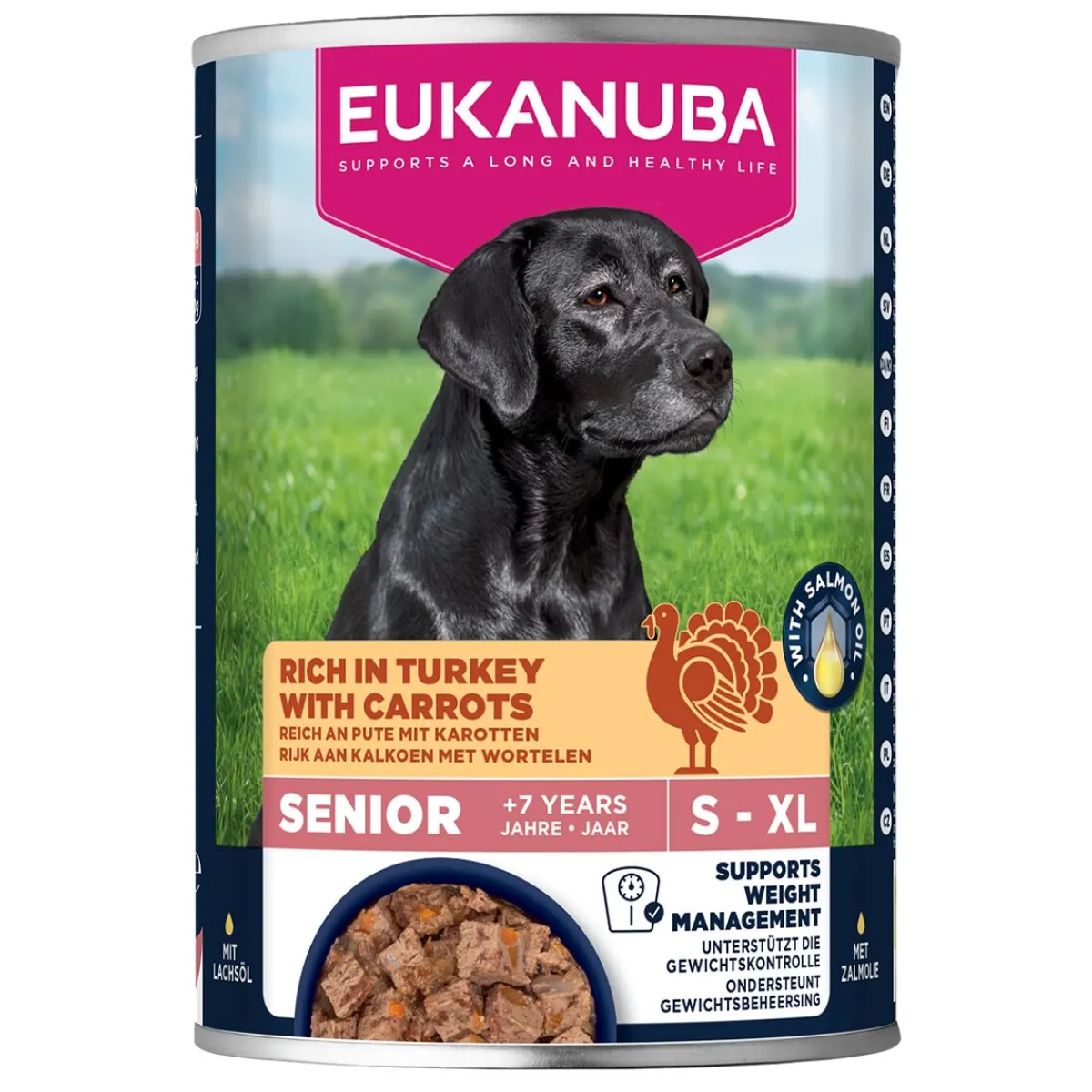 Dog Wet Senior Kalkkuna & Porkkana 400 g>Eukanuba New