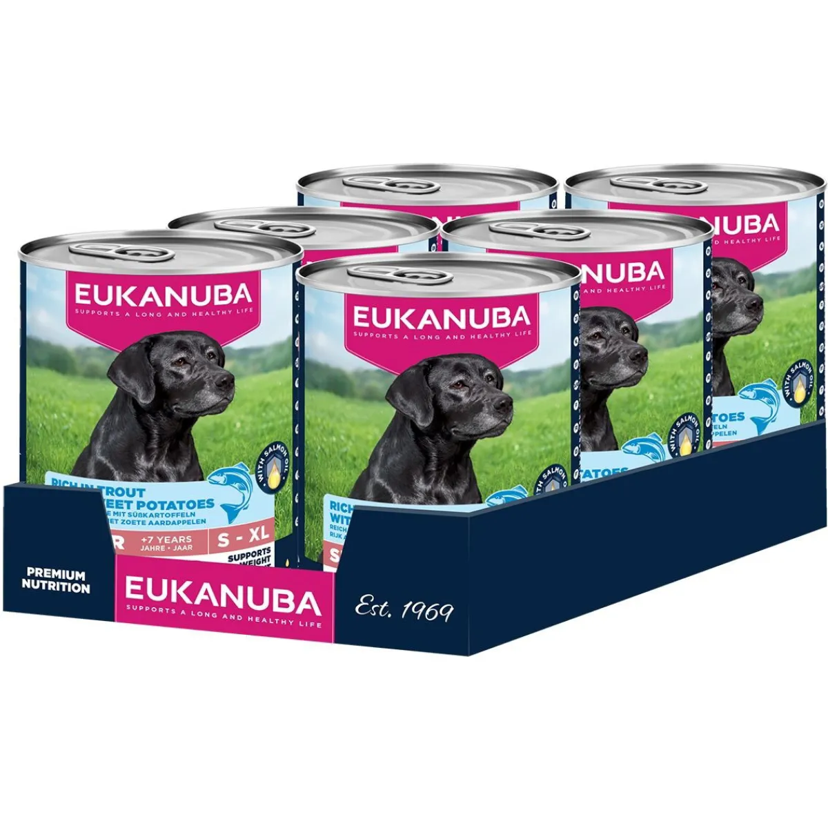 Dog Wet Senior Taimen & Bataatti 400 g>Eukanuba Clearance