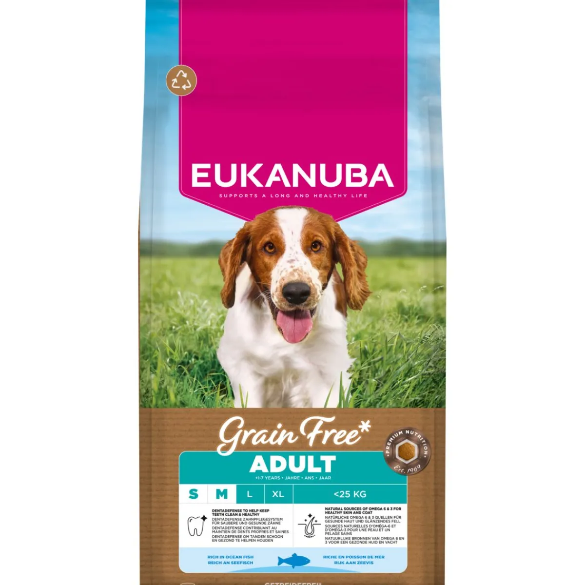 Grain Free Adult Small & Medium Breed Ocean Fish>Eukanuba New