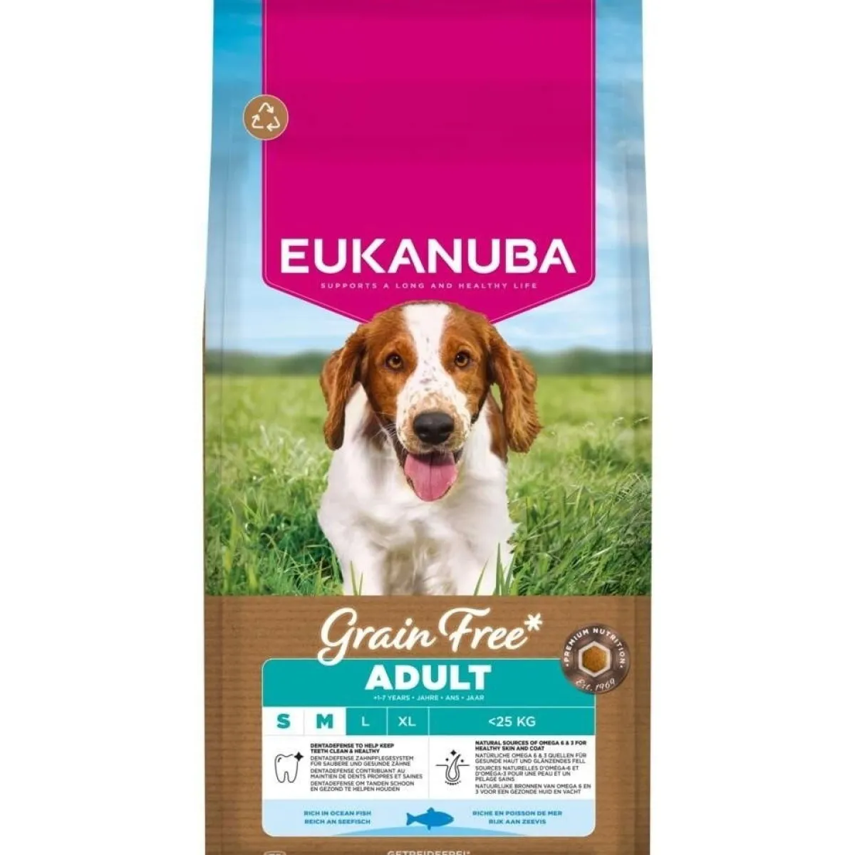 Grain Free Adult Small & Medium Breed Ocean Fish>Eukanuba New