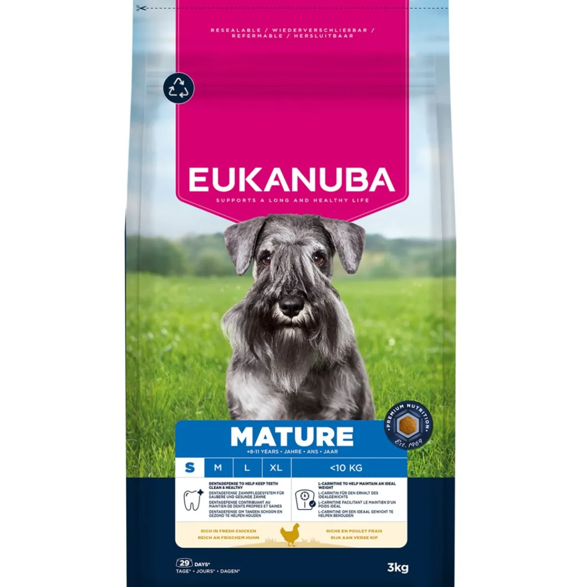 Mature Small 3kg>Eukanuba Clearance