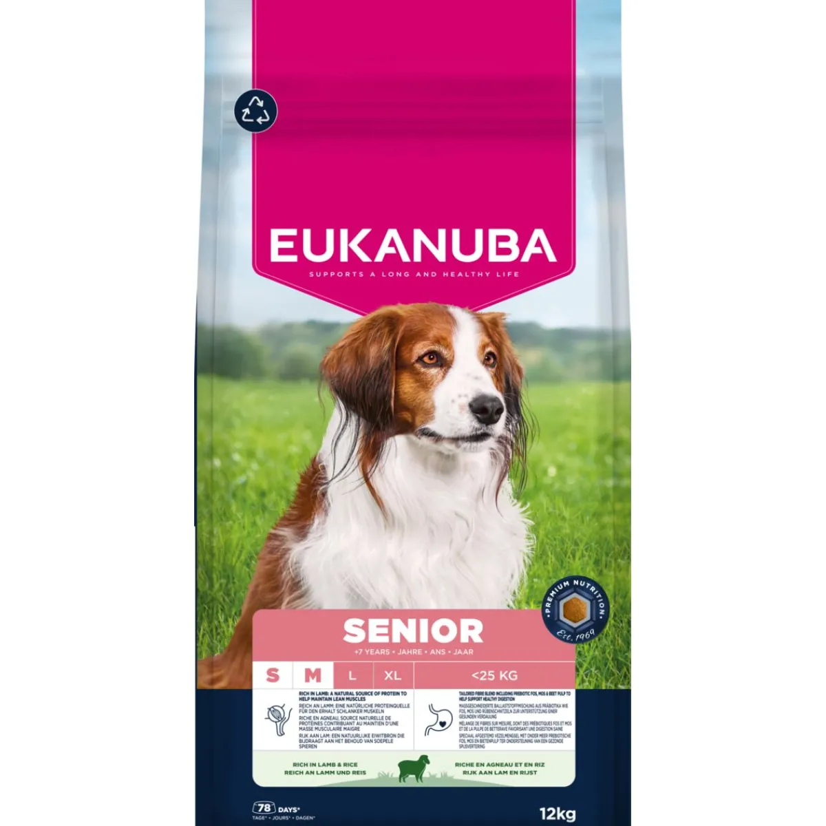 Senior Small & Medium Breed Lamb & Rice>Eukanuba Best