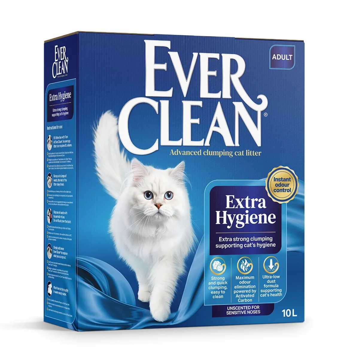 Extra Strong Unscented 4 x 10L>Ever Clean Best
