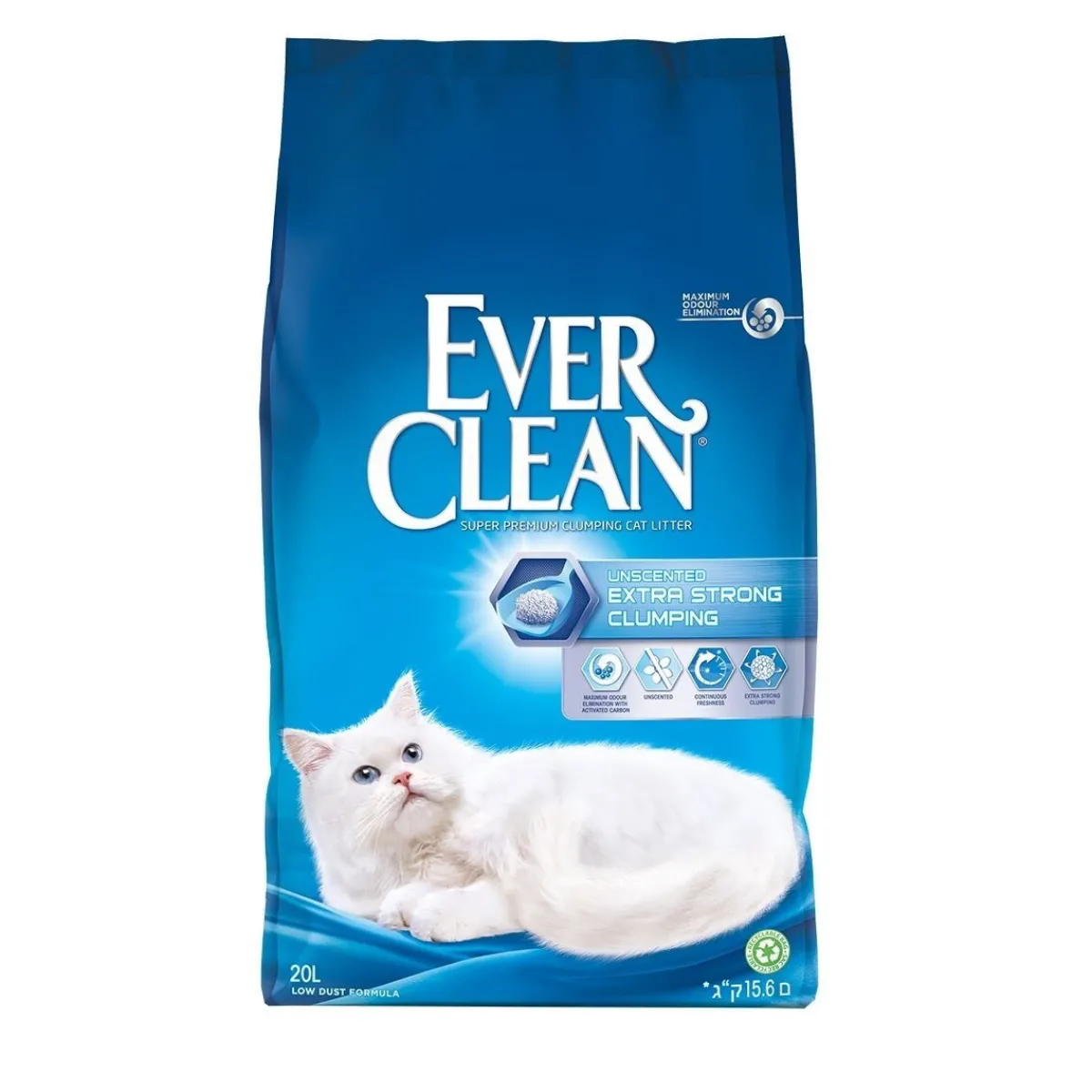Extra Strong Unscented 4 x 10L>Ever Clean Best