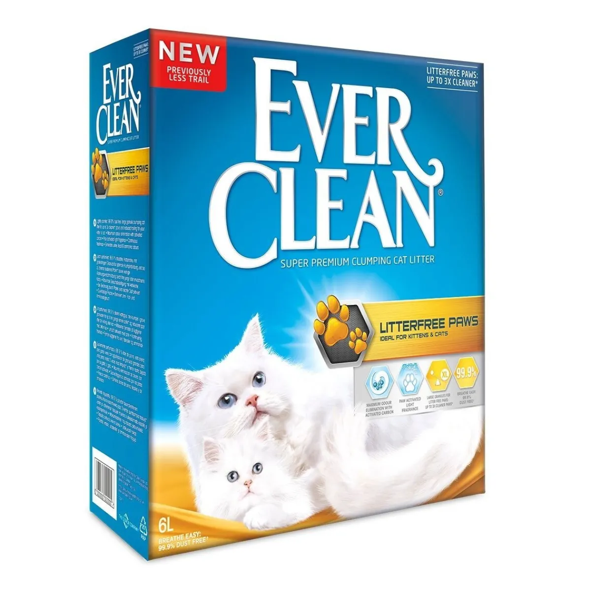 Litterfree Paws 4 x 10L>Ever Clean Discount