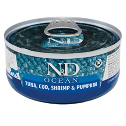 N&D Cat Ocean Tuna & Pumpkin 6x70g>Farmina Best
