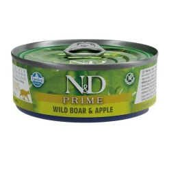 N&D Cat Prime Wild Boar & Apple 6 x 70 g>Farmina