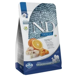 N&D Dog Ocean Cod, Pumpkin & Orange M/L>Farmina Online