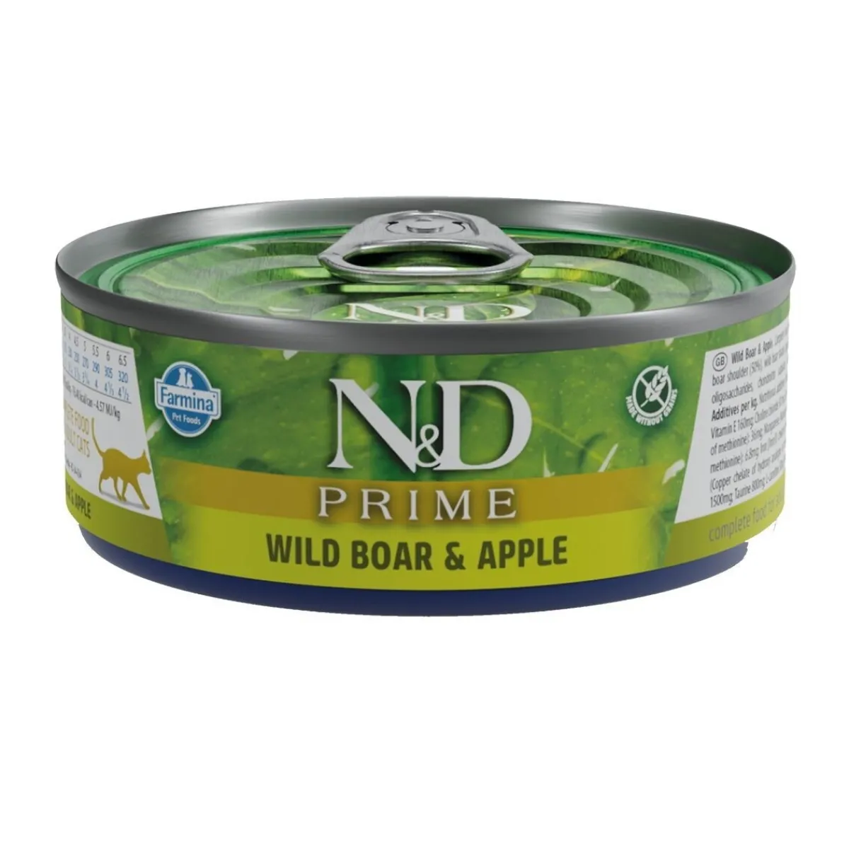 N&D Prime Cat Wild Boar & Apple 70 g>Farmina Hot