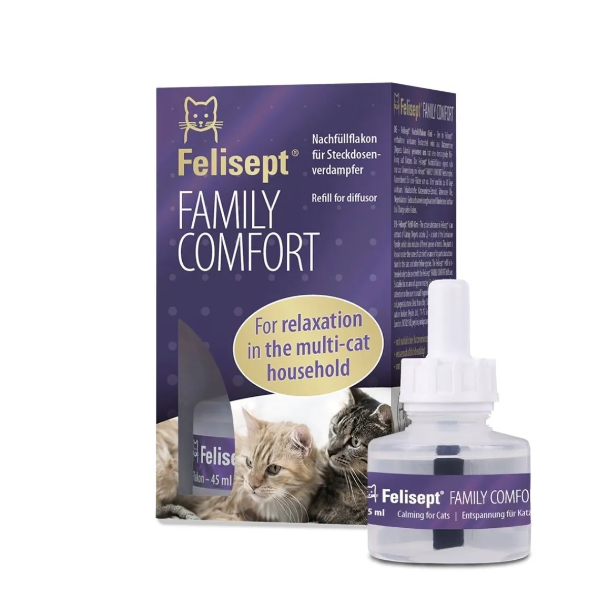 Family täyttöpullo 45ml>Felisept Discount