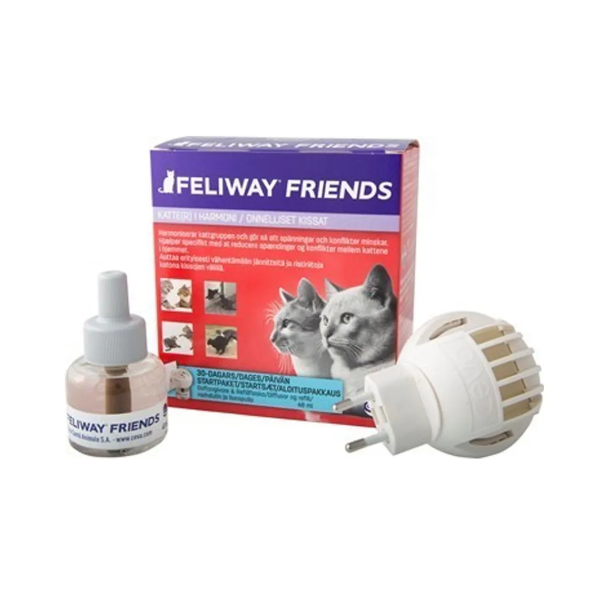 Friends haihdutin ja liuos, 48 m>Feliway Discount