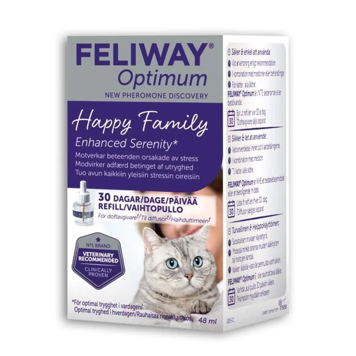 Optimum täyttöpullo>Feliway Clearance
