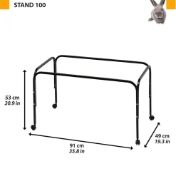 Rabbit 100 jalusta kanihäkille>Ferplast Hot
