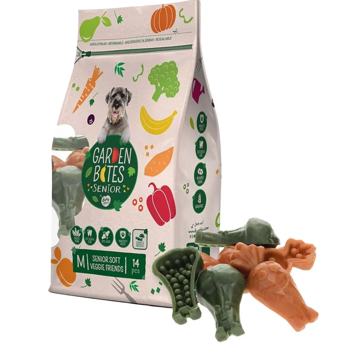 Senior veggie friends M>Garden Bites Hot
