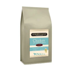 Grainfree Puppy Chicken,Turkey&Salmon>Golden Eagle Clearance