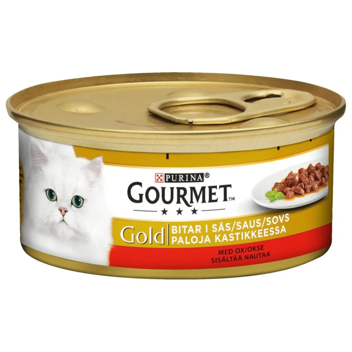 Gold Nauta kastikkeessa 12x 85g>Gourmet Best