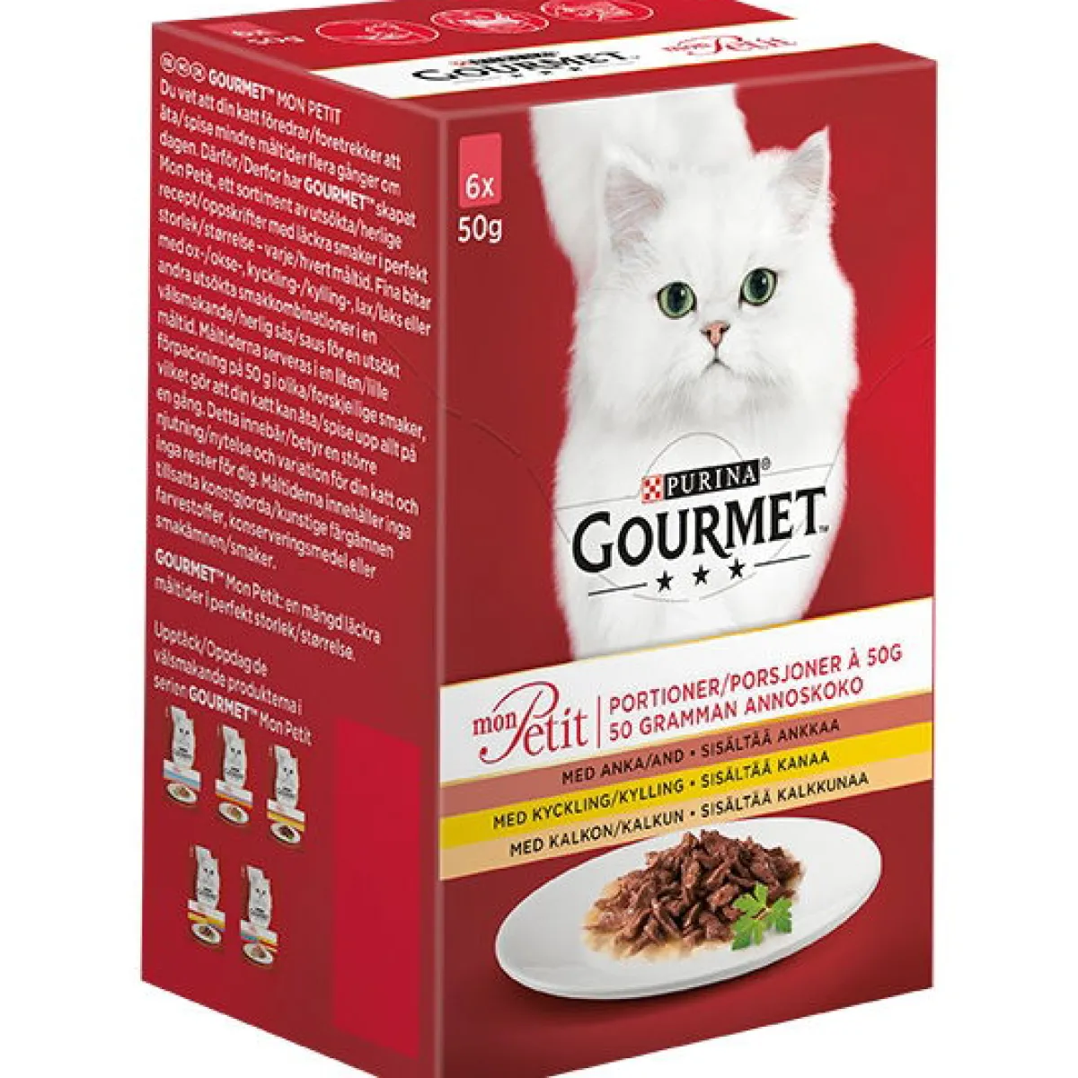 Mon Petit Siipikarjalajitelma 6x50g>Gourmet Hot