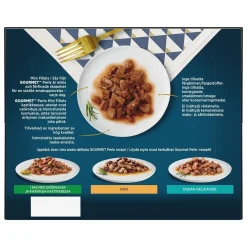 Perle Mini Fillets Meat&Fish Gravy 24x85g>Gourmet Clearance