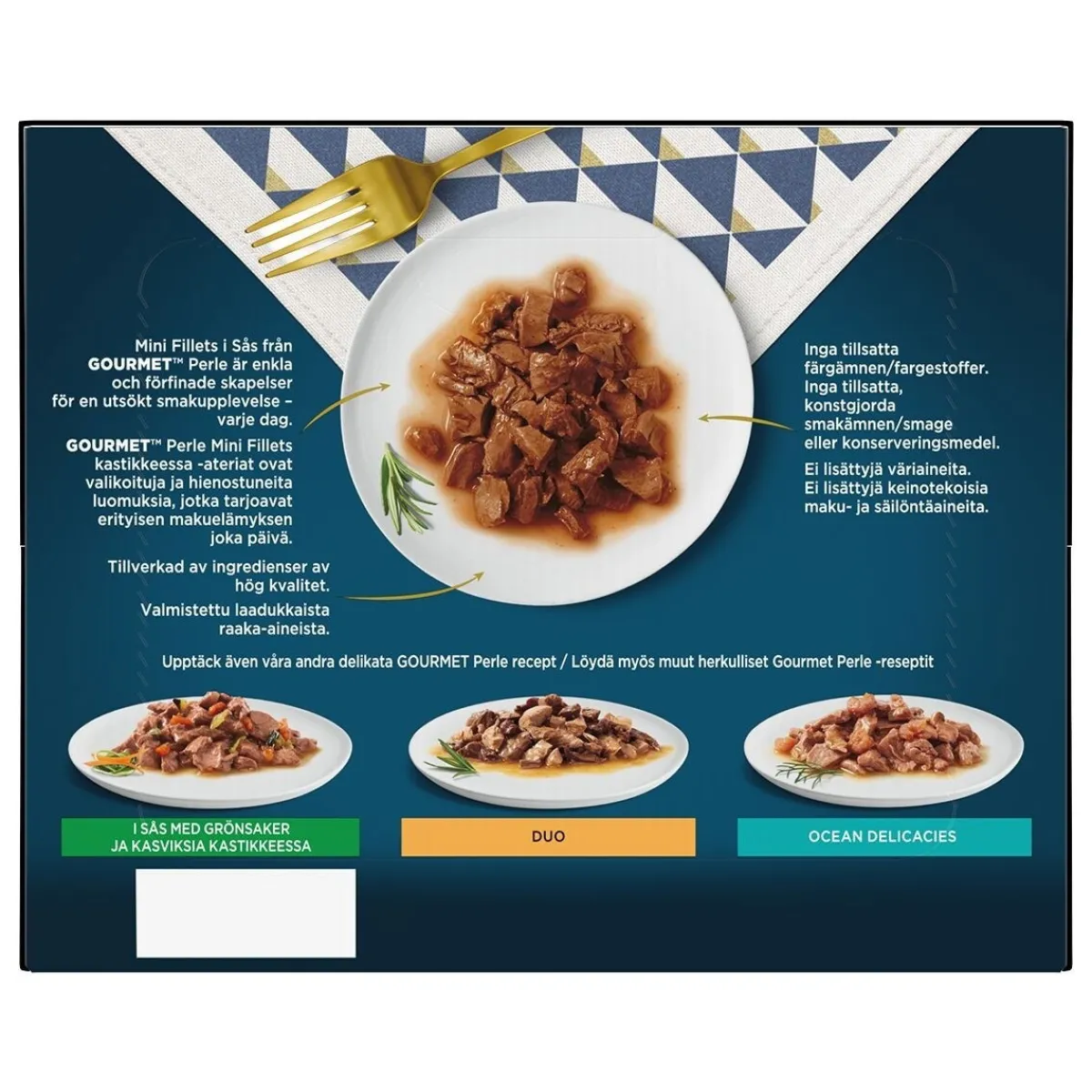 Perle Mini Fillets Meat&Fish Gravy 24x85g>Gourmet Clearance