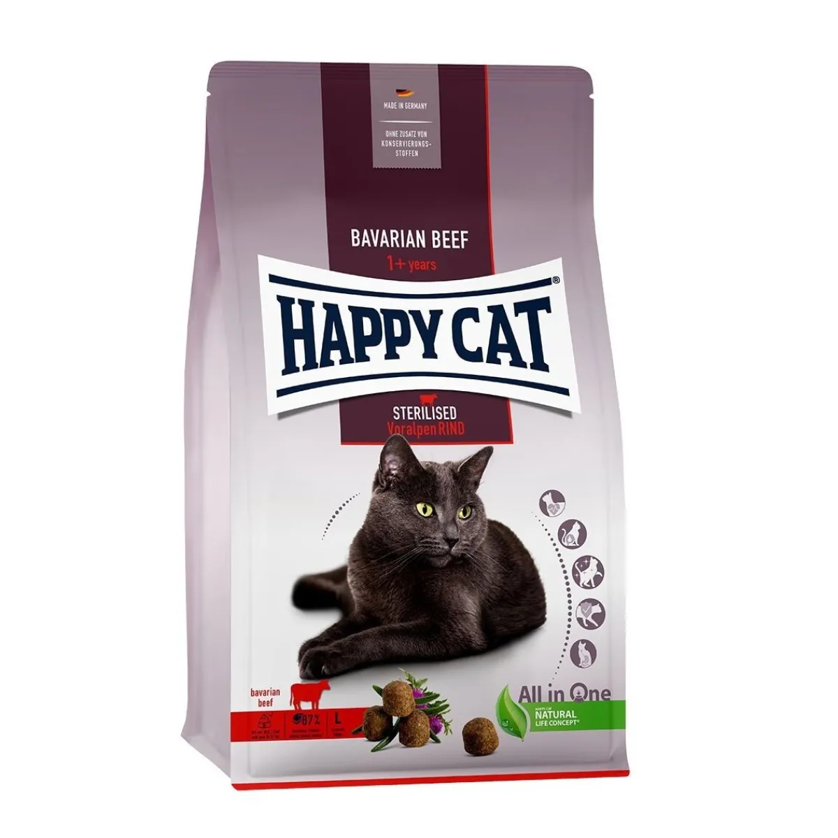 Sterilised Bavarian Beef>Happy Cat New
