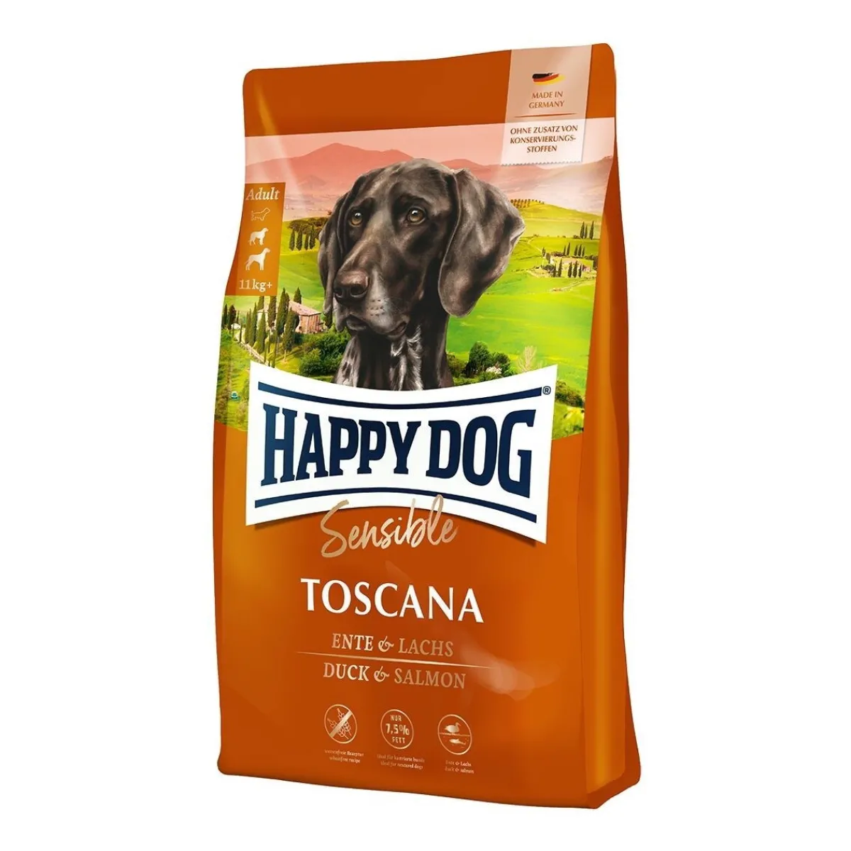 Sensible Toscana 11kg>Happy Dog Hot