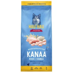 Hau-Hau Champion Kana, riisi ja kaura suurille koirille>Hau Hau Champion Best