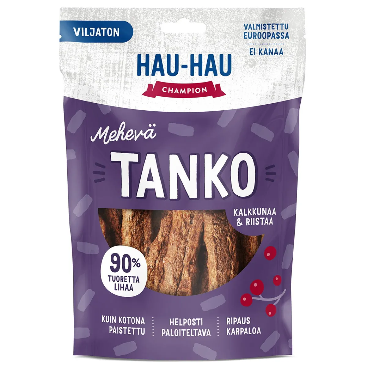 Hau-Hau Champion Mehevä Tanko Kalkkunaa ja Riistaa 140g>Hau Hau Champion Online