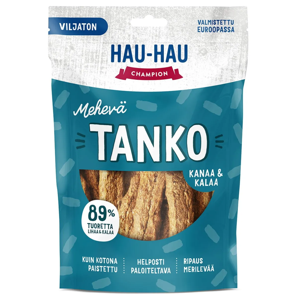 Hau-Hau Champion Mehevä Tanko Kanaa ja Kalaa 140g>Hau Hau Champion Online