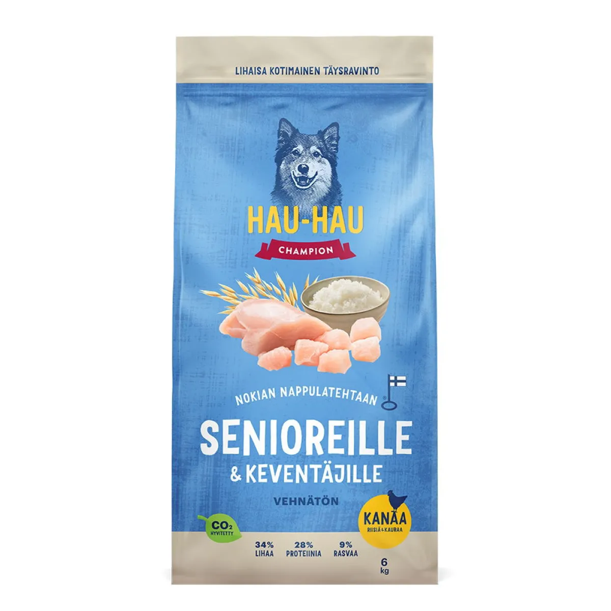 Hau-Hau Champion Senioreille ja keventäjille 6kg>Hau Hau Champion Online