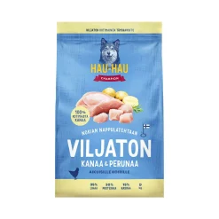 Hau-Hau Champion Viljaton Kanaa ja Perunaa 9 kg>Hau Hau Champion