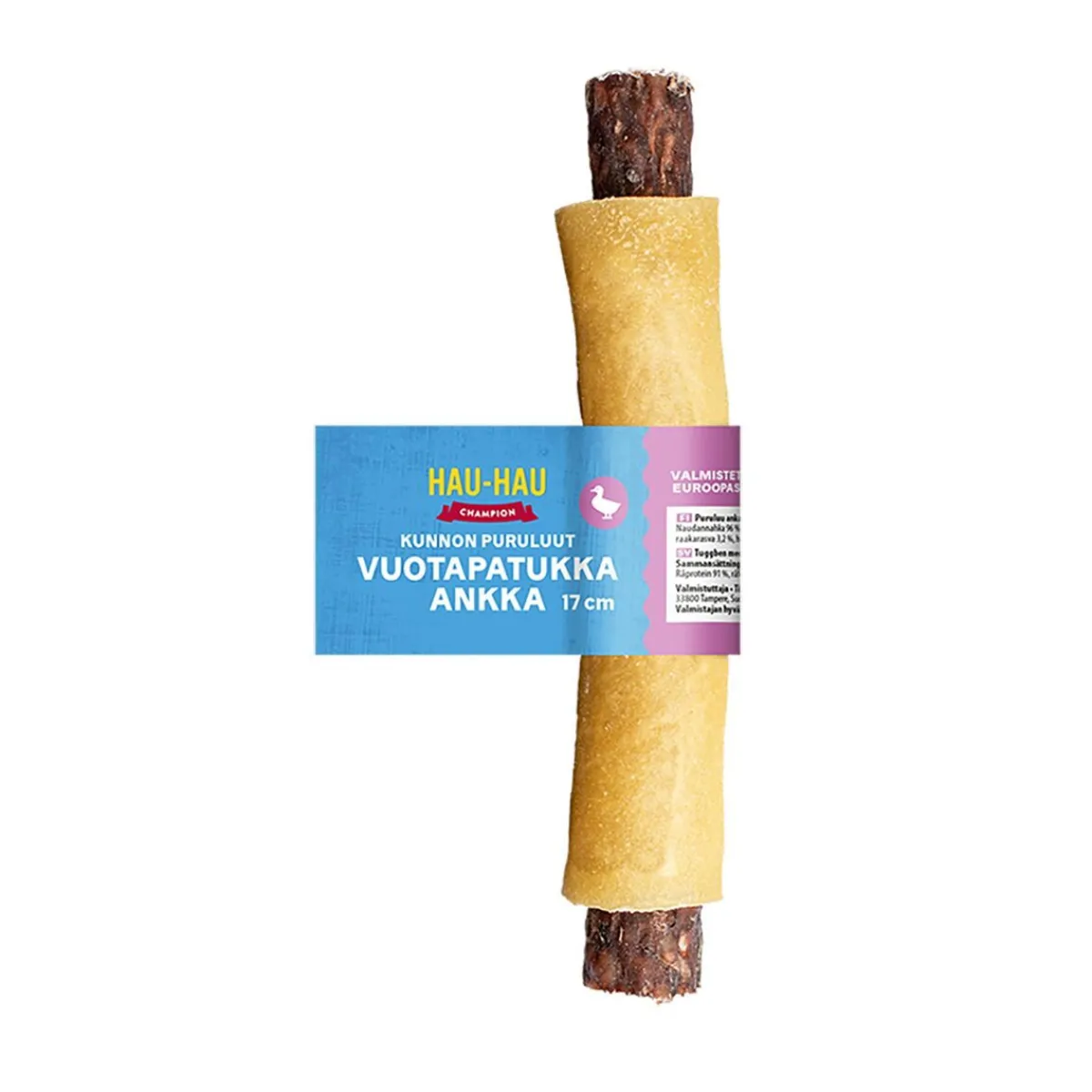 Hau-Hau Kunnon puruluut Vuotapatukka ankka 17 cm>Hau Hau Champion Hot