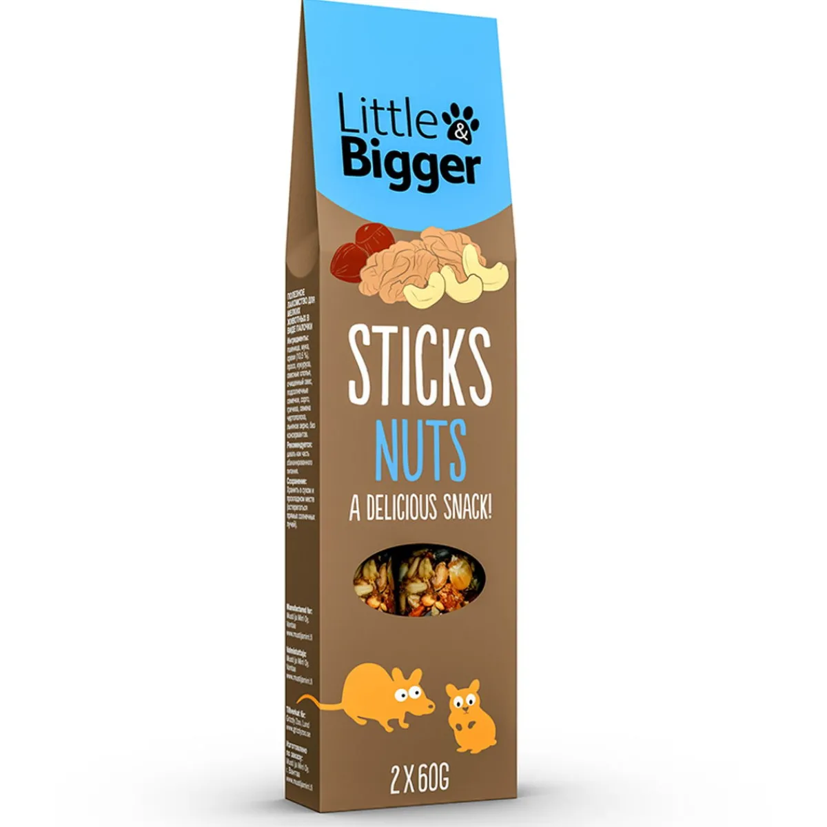Herkkutikku L&B Nuts>Little&Bigger Online