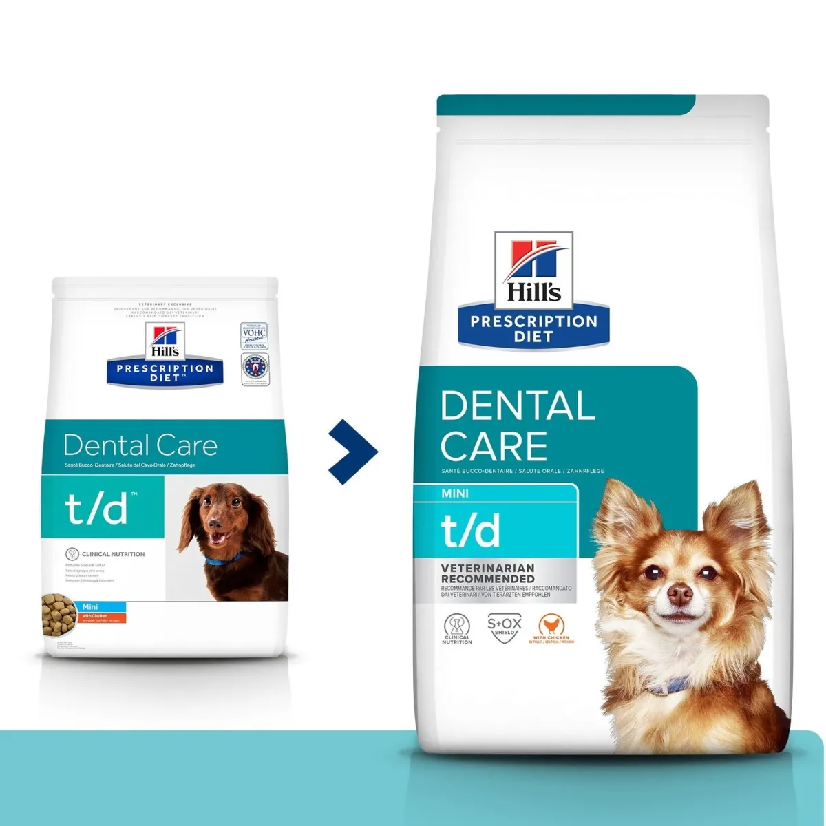 Hill's Canine t/d Dental Care Mini 3 kg>Hill's Prescription Diet Best