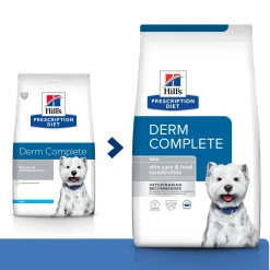 Hill's Diet Dog Derm Complete Mini>Hill's Prescription Diet Hot