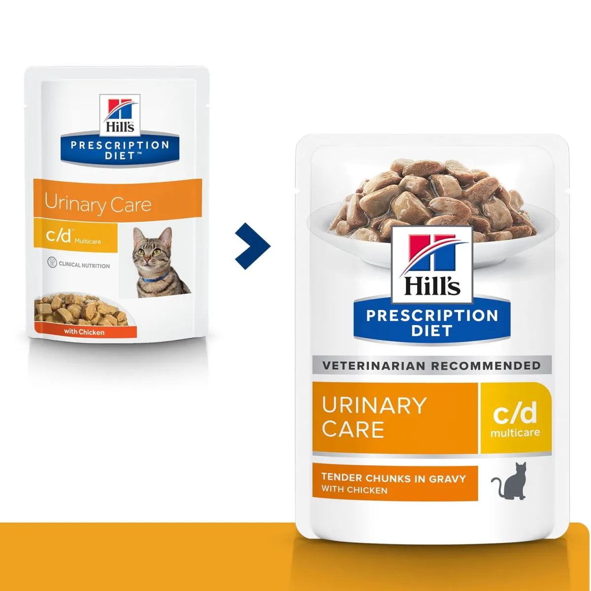 Hill's Feline c/d Chicken wet 12 x 85 g>Hill's Prescription Diet Best