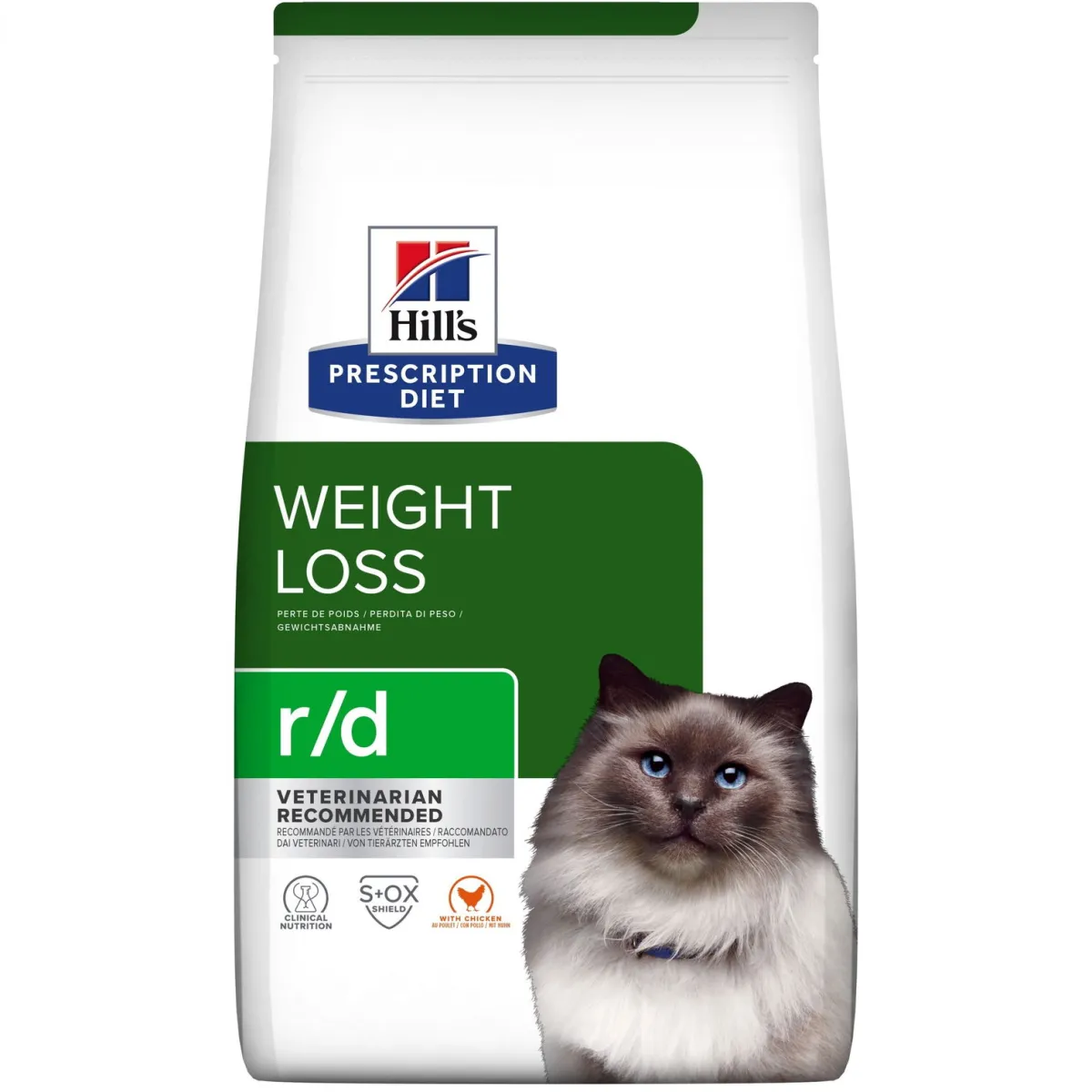 Hill's Feline r/d Chicken 1,5 kg>Hill's Prescription Diet