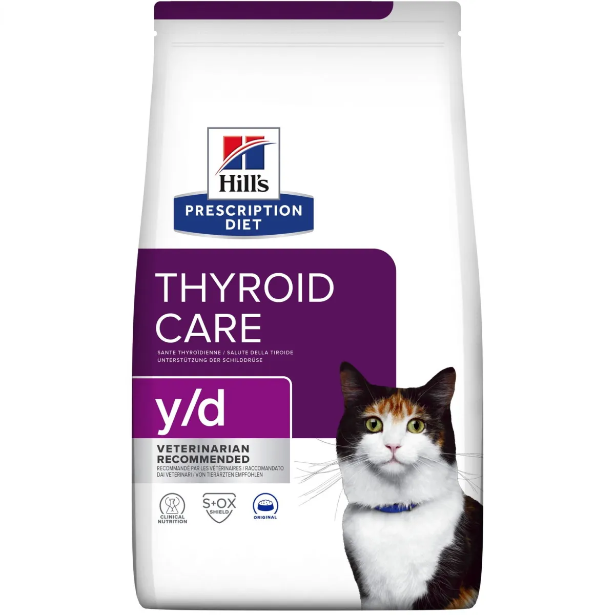 Hill's Feline y/d Thyroid Care 1,5 kg>Hill's Prescription Diet Outlet