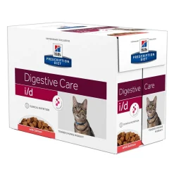 Hill's i/d Cat Salmon gravy 12x85g>Hill's Prescription Diet Best